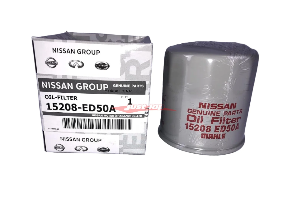 Genuine Nissan Oil Filter (15208-65F0A) Fits Nissan S14/S15/Z33/Z34/V35/V36/M35/E12/E13 (SR20/VQ25/VQ35/VQ37/HR12)