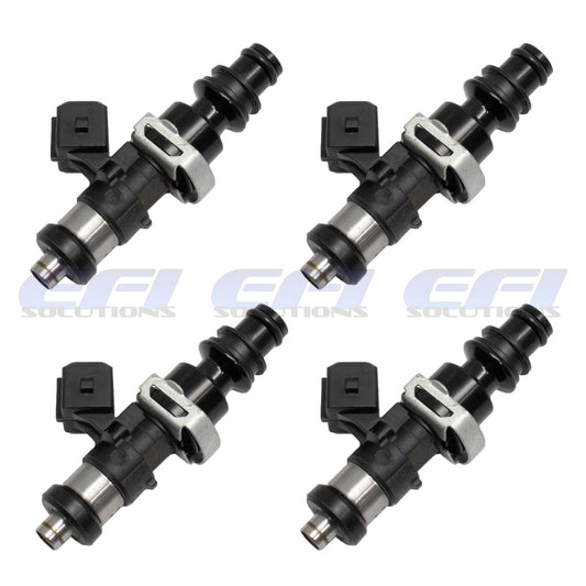Bosch 1650cc Fuel Injector Kit x4 Mitsubishi (4G63) "EVO"