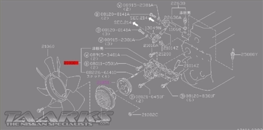 Water Pump (RB) "R33, R34, C34, WC34"