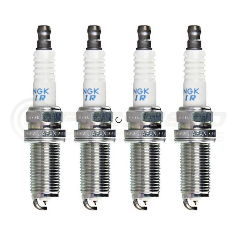 NGK Laser Iridium 1 Step Colder Spark Plugs Set of 4
